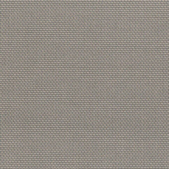 Woven fabric sample, muted gray tone, dense square weave texture, heathered appearance, matte finish, label reads “turri > fabric cat. f > 766 d.”